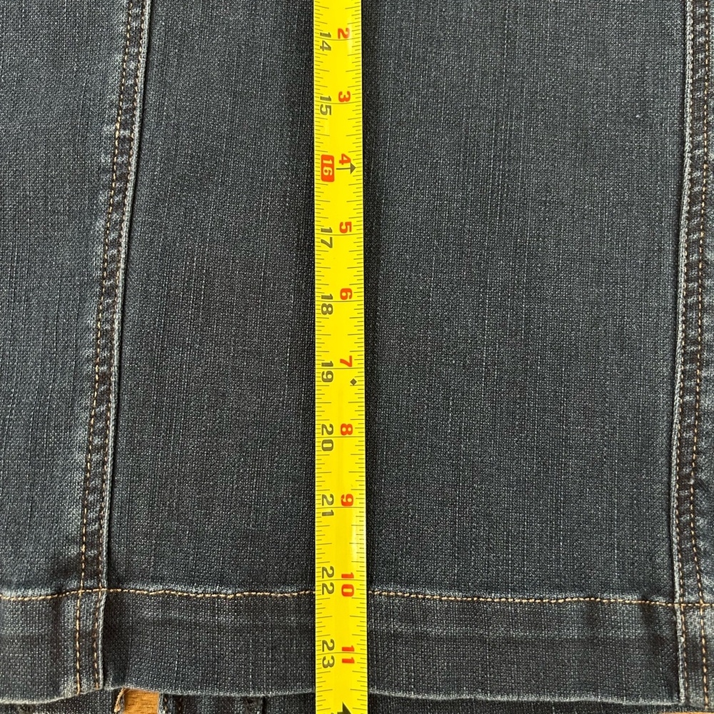LOFT Pencil Skirt - Jeans - Picture 10 of 11